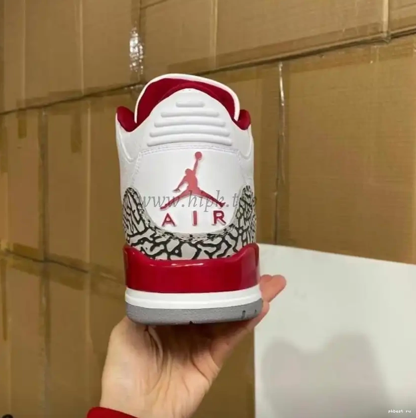 God Cardinal retro to air materials Pk ready 3 jordan ship Red retail 0527